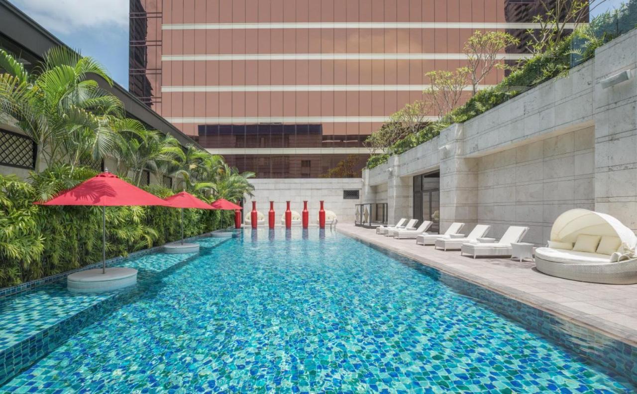 טאיצ'ונג The Lin Hotel מראה חיצוני תמונה The pool at the hotel